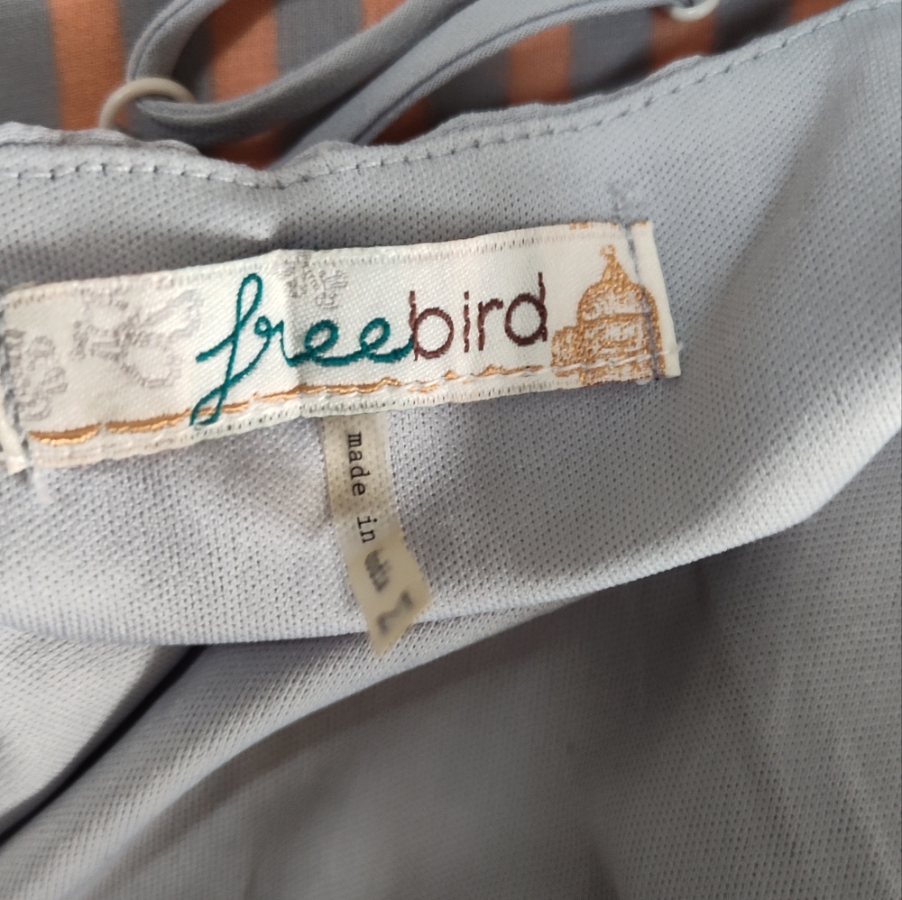 Freebird Gray Maxi Sundress with Spaghetti Straps - Picture 5 of 6